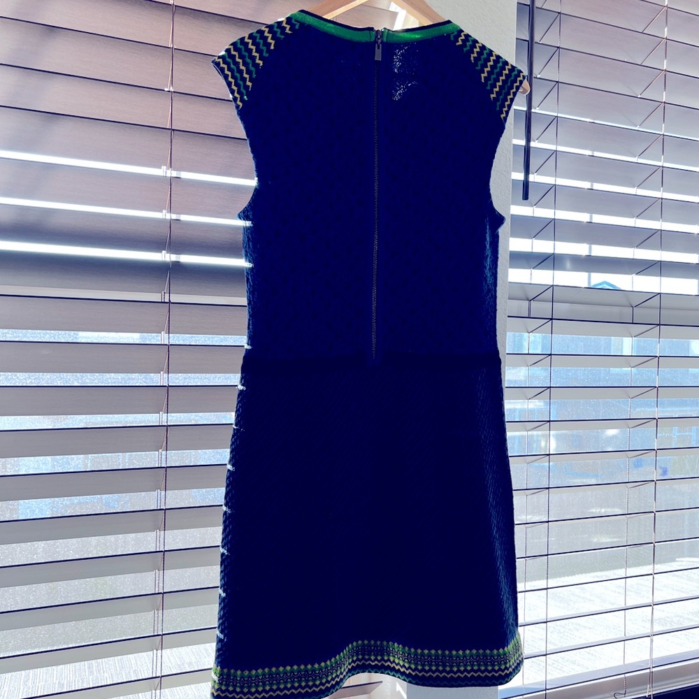 Nanette Lepore blue sweater dress M